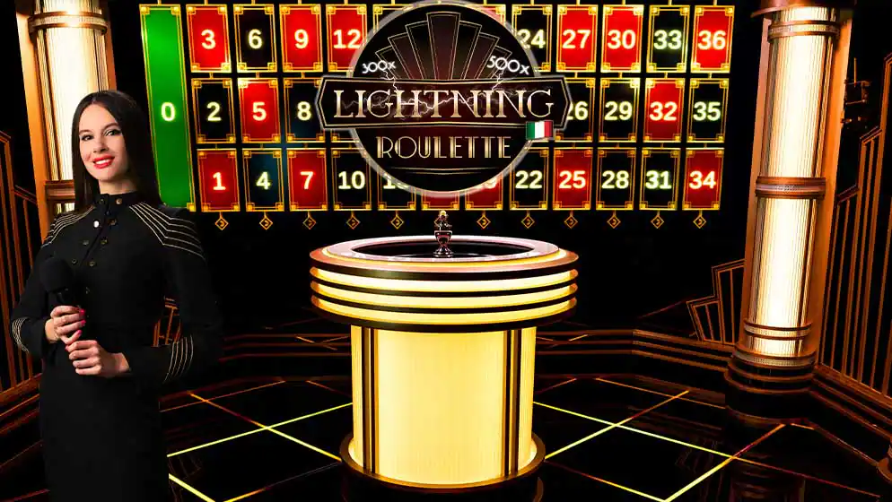 Anteprima Lightning Roulette live