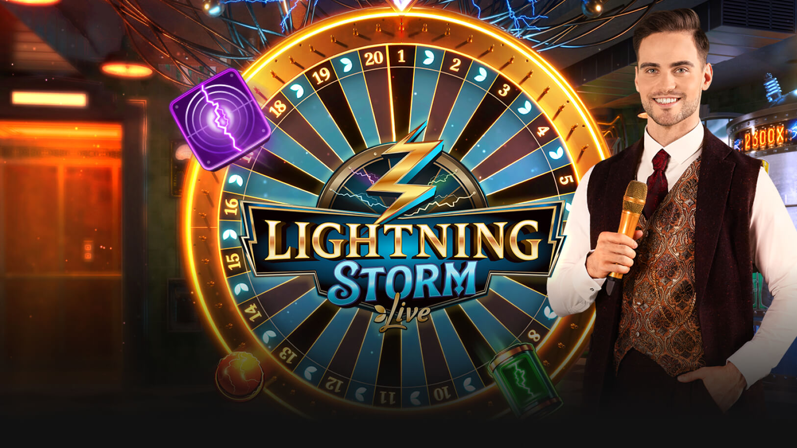 Anteprima Lightning Storm live casino