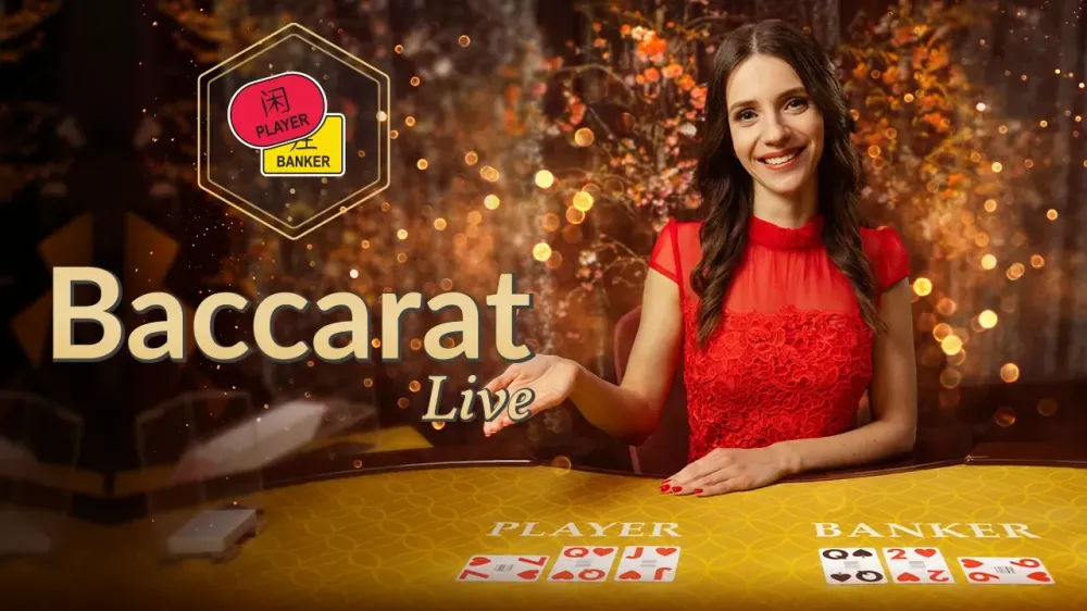 Anteprima tavolo Baccarat Live