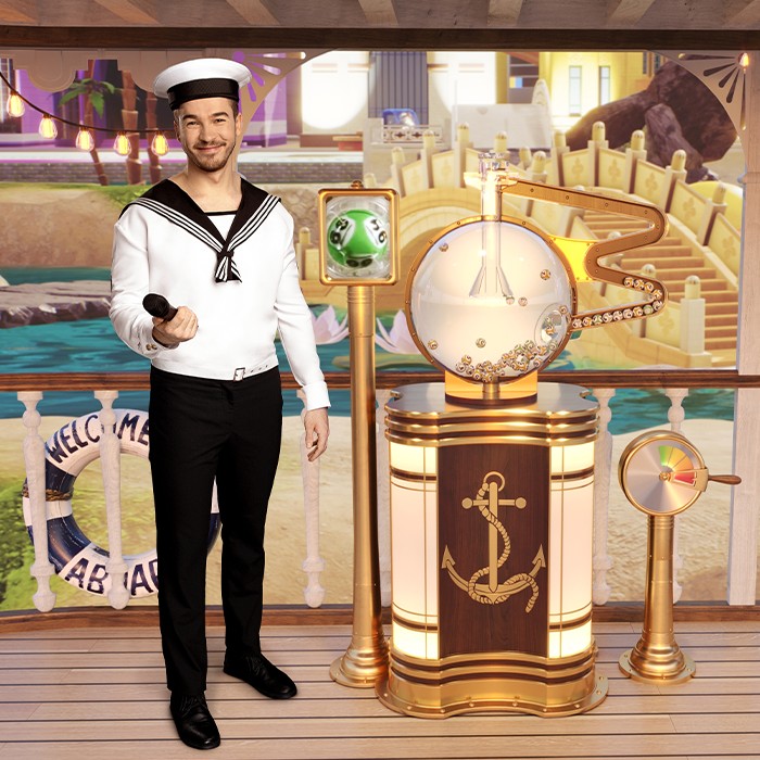 Controllo di un casino live per Monopoly Big Baller