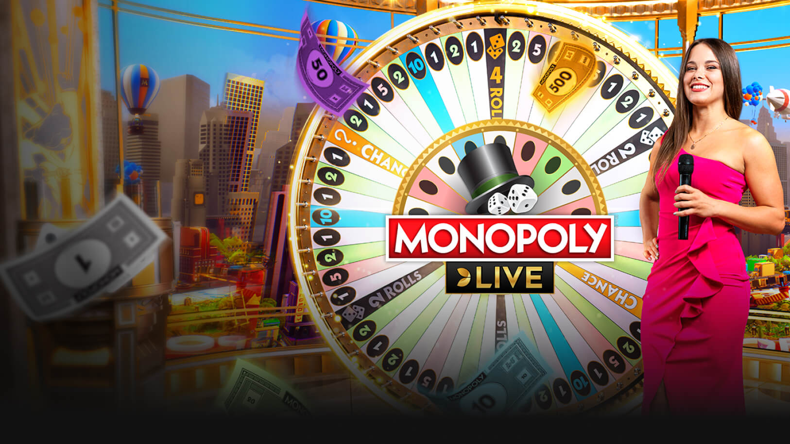 Monopoly Live su smartphone e desktop